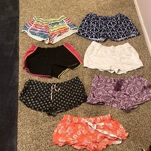 LOT of 7 pairs of L/XLarge shorts